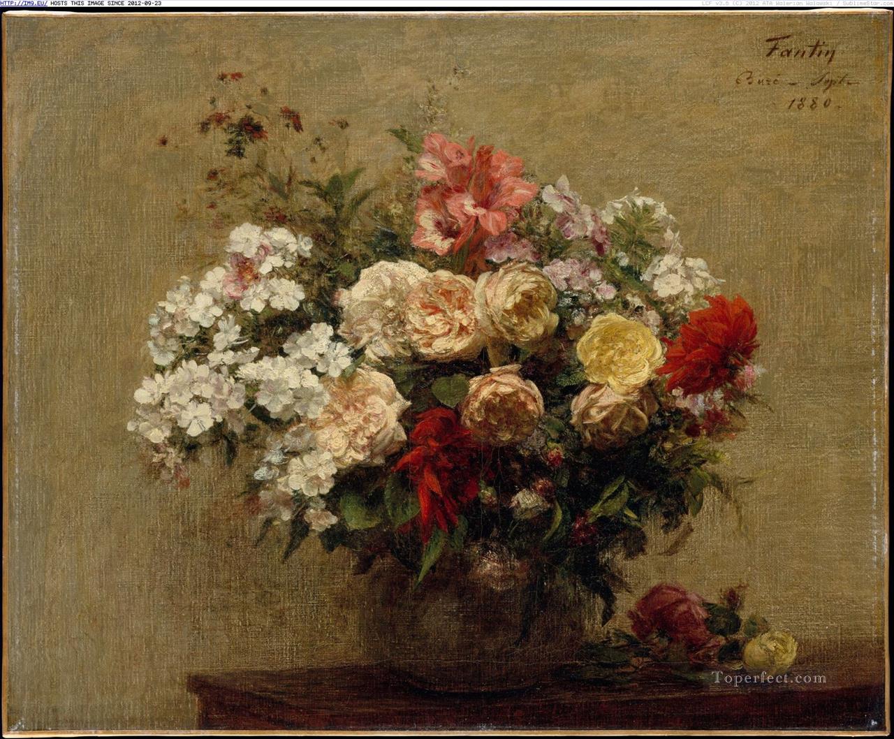 Flores de verano Henri Fantin Latour Pintura al óleo